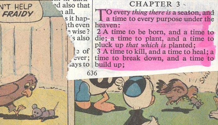 time to kill and a time to heal: turn, turn, turn