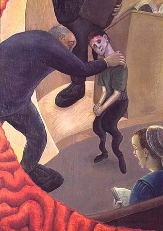 Repent at the Revival Meeting-Painting 